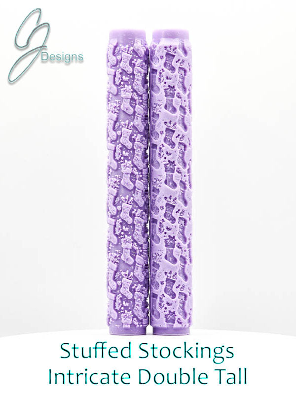Stuffed Stockings Intricate Detail Texture Roller