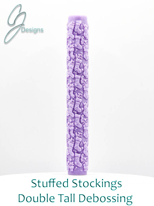 Stuffed Stockings Intricate Detail Texture Roller