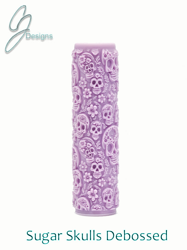 Sugar Skulls Intricate Detail Texture Roller