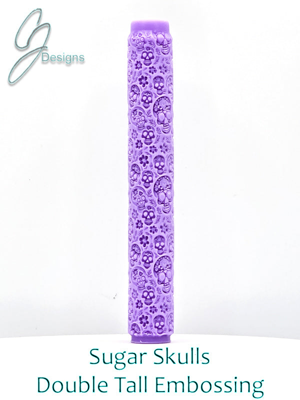 Sugar Skulls Intricate Detail Texture Roller