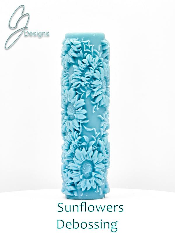 Sunflowers Deep Impression Texture Rollers