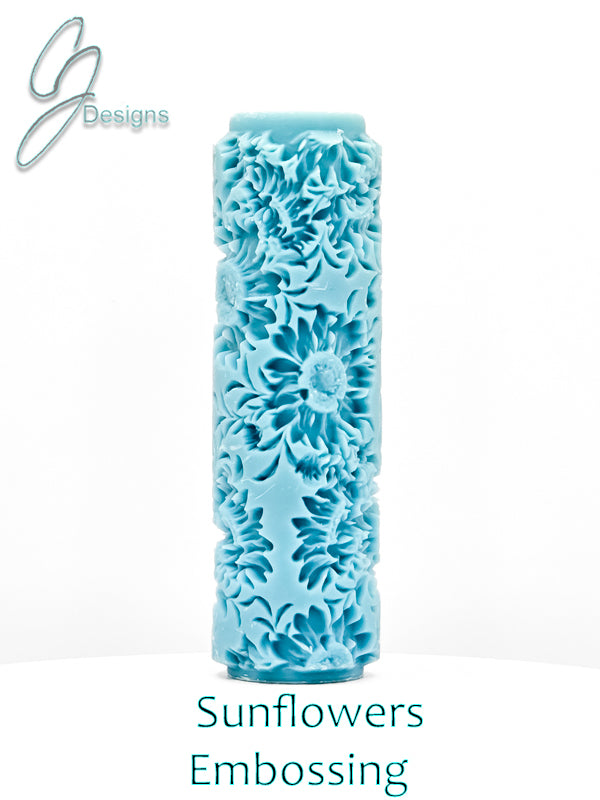 Sunflowers Deep Impression Texture Rollers