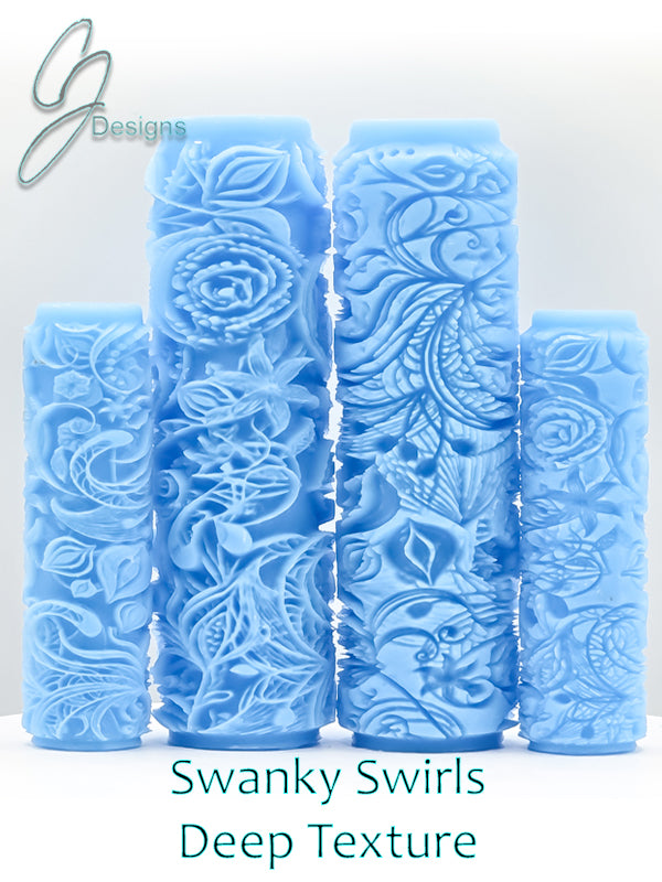 Swanky Swirls Deep Impression Texture Rollers