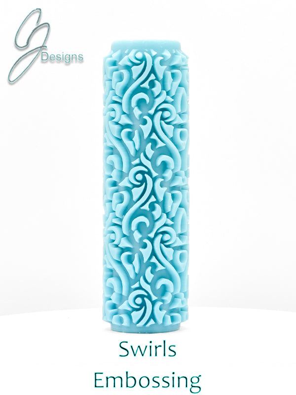 Swirls Deep Impression Texture Rollers