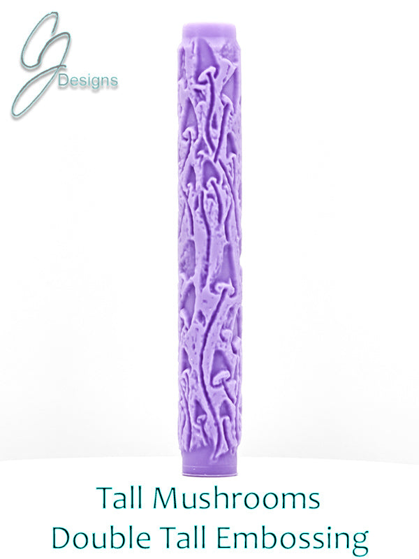 Tall Mushrooms Intricate Detail Texture Roller