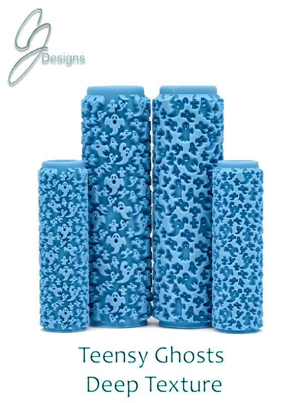 Teensy Ghosts Deep Impression Texture Rolle