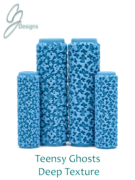 Teensy Ghosts Deep Impression Texture Rolle
