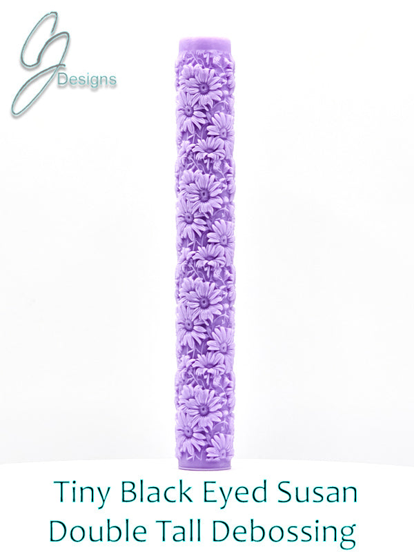 Tiny Black Eyed Susan Intricate Detail Texture Roller