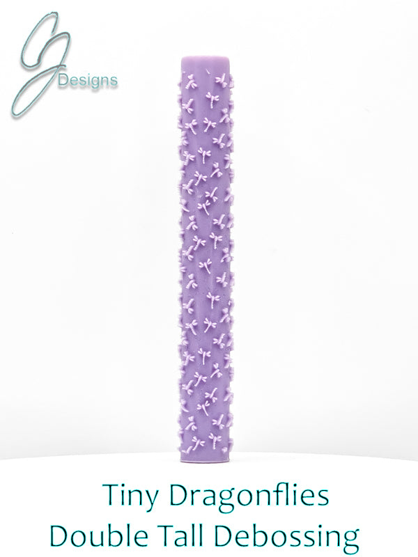Tiny Dragonflies Intricate Detail Texture Roller