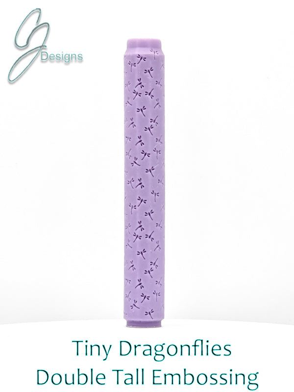 Tiny Dragonflies Intricate Detail Texture Roller