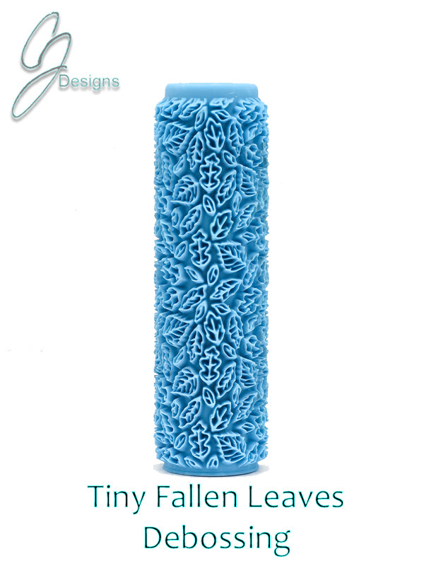 Tiny Fallen Leaves Deep Impression Texture Roller