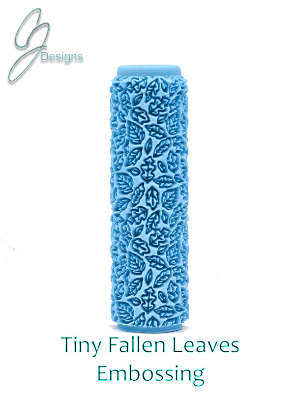Tiny Fallen Leaves Deep Impression Texture Roller