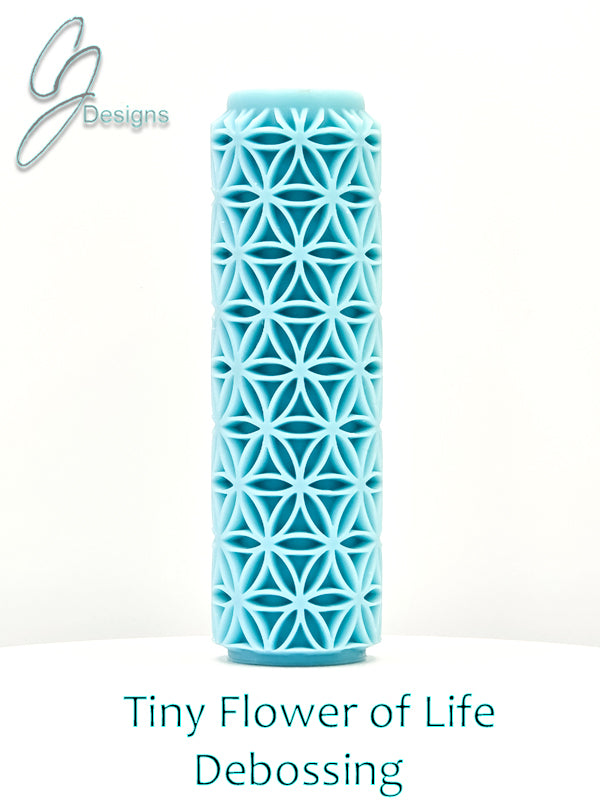 Tiny Flower of Life Deep Impression Texture Rollers