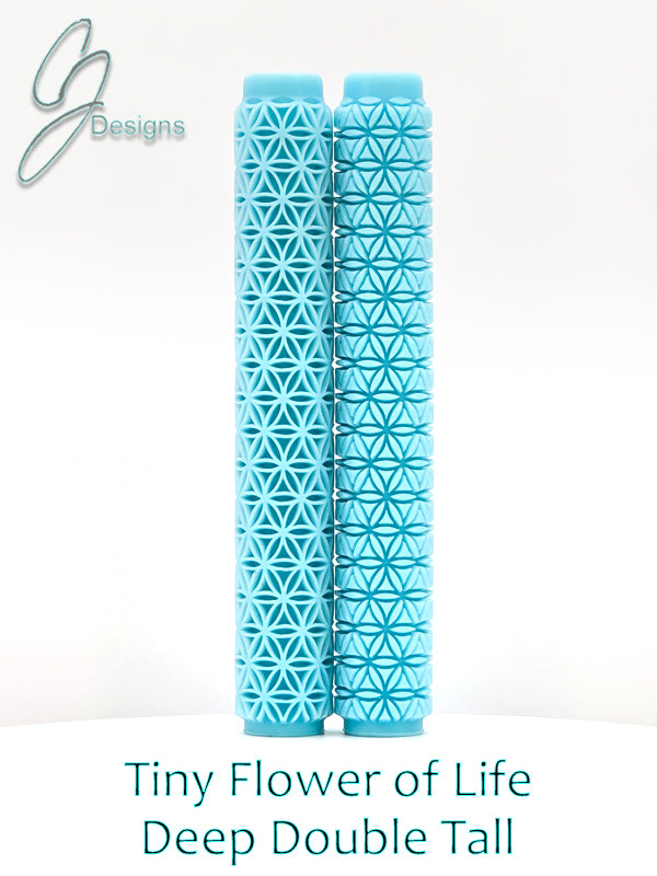 Tiny Flower of Life Deep Impression Texture Rollers