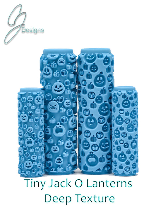 Tiny JackOLanterns Deep Impression Texture Roller