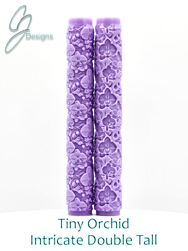 Tiny Orchid Intricate Detail Texture Roller