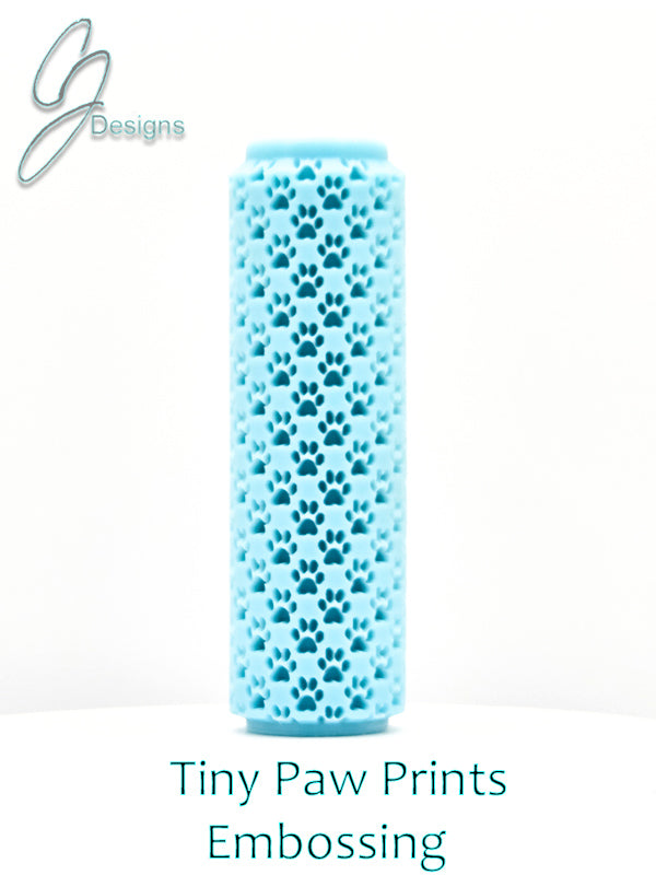 Tiny Paw Prints Deep Impression Texture Rollers