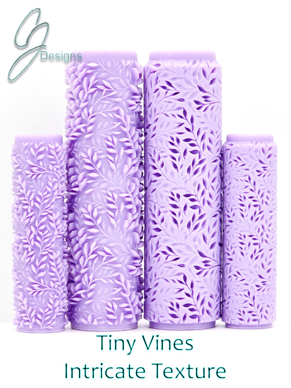 Tiny Vines Intricate Detail Texture Roller