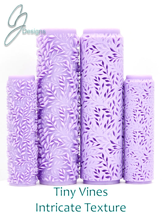 Tiny Vines Intricate Detail Texture Roller