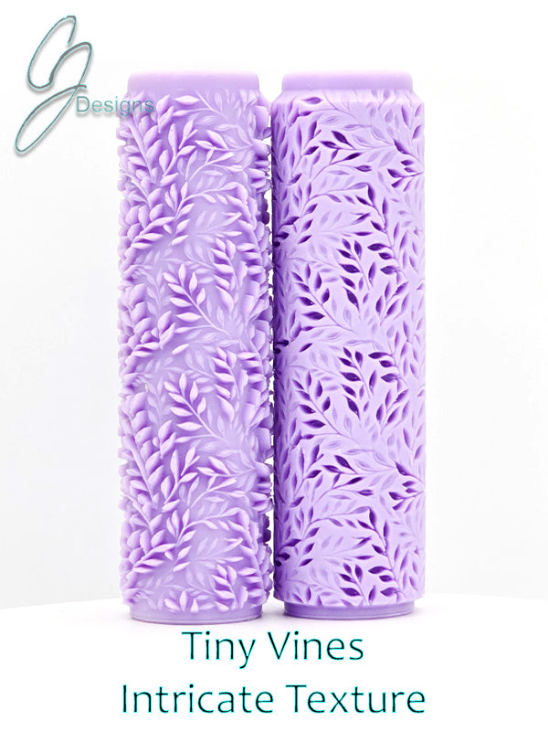Tiny Vines Intricate Detail Texture Roller