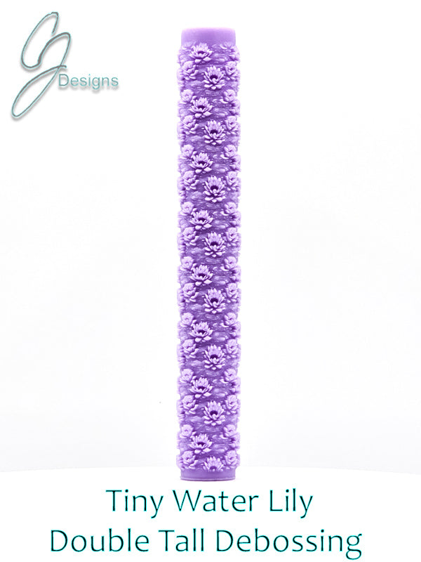 Tiny Water Lily Intricate Detail Texture Roller