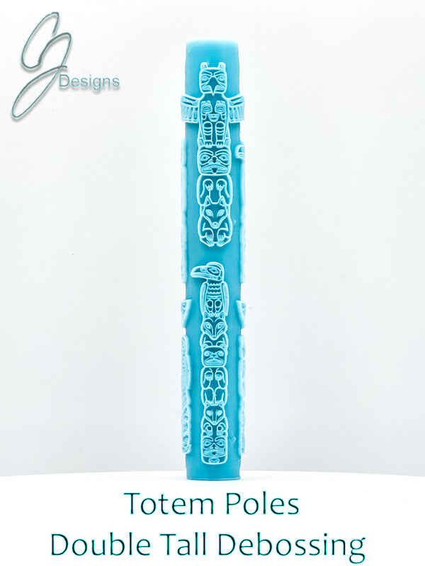 Totem Poles Deep Impression Texture Rollers