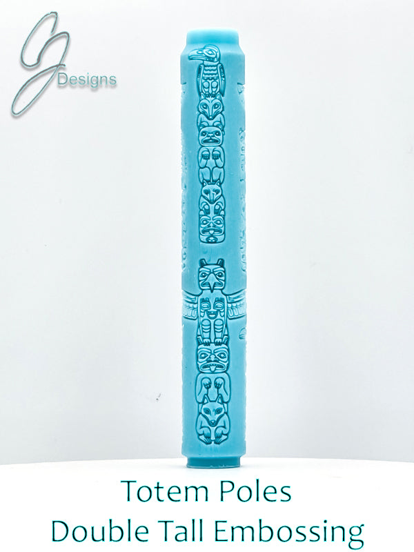 Totem Poles Deep Impression Texture Rollers
