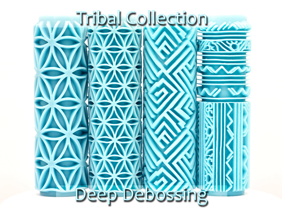 Tribal Collection Deep Impression Texture Rollers