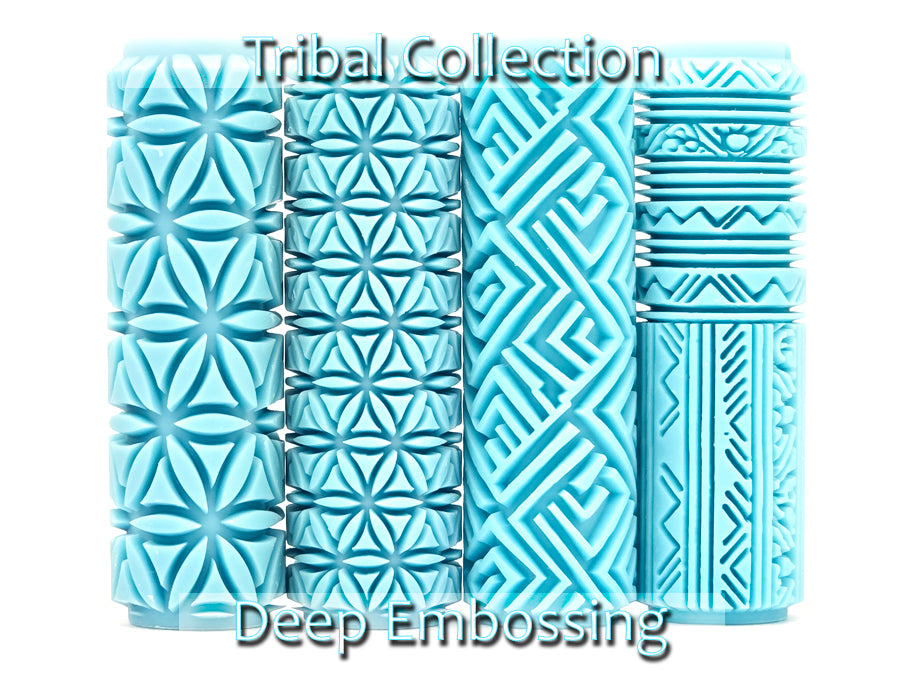 Tribal Collection Deep Impression Texture Rollers