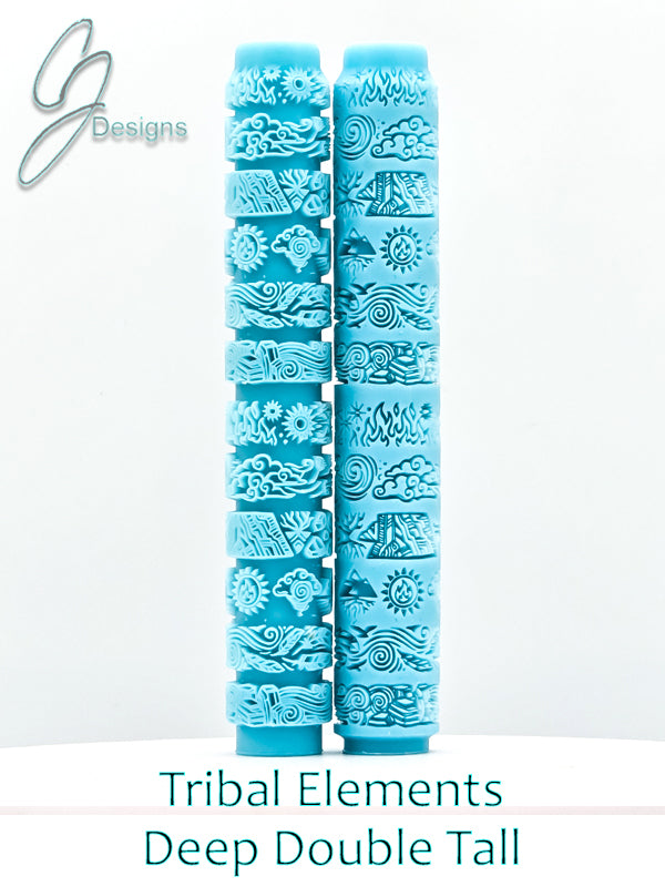Tribal Elements Deep Impression Texture Rollers