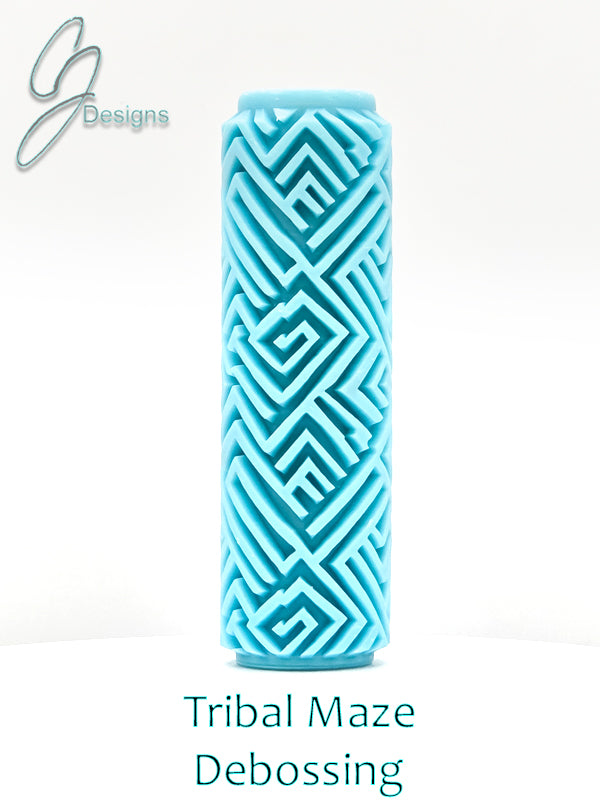 Tribal Maze Deep Impression Texture Rollers