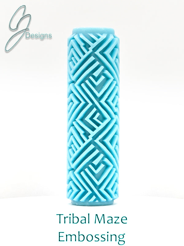 Tribal Maze Deep Impression Texture Rollers