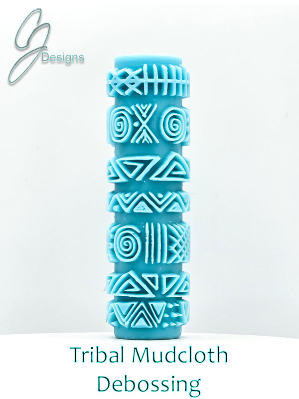 Tribal Mudcloth Deep Impression Texture Rollers