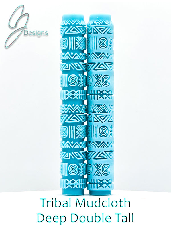 Tribal Mudcloth Deep Impression Texture Rollers