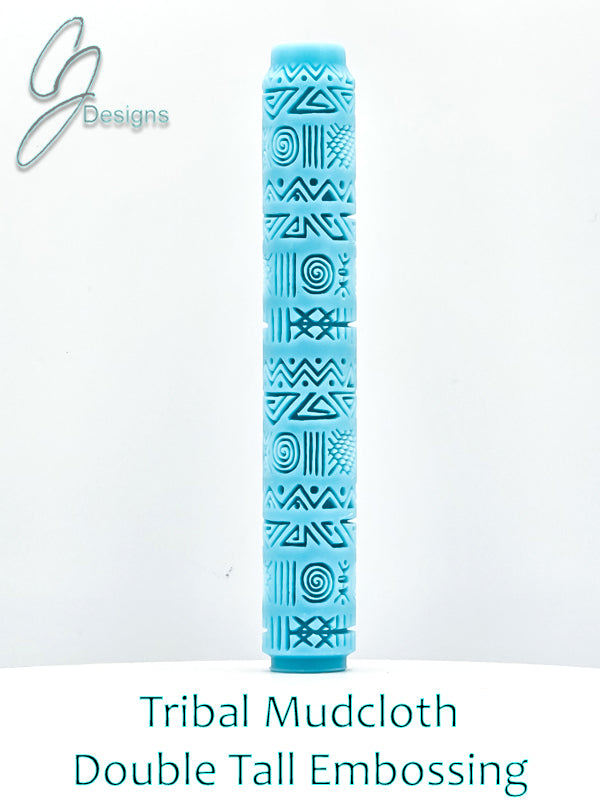 Tribal Mudcloth Deep Impression Texture Rollers