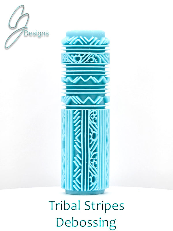 Tribal Stripes Deep Impression Texture Rollers