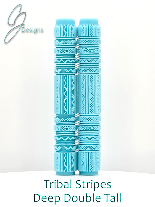 Tribal Stripes Deep Impression Texture Rollers
