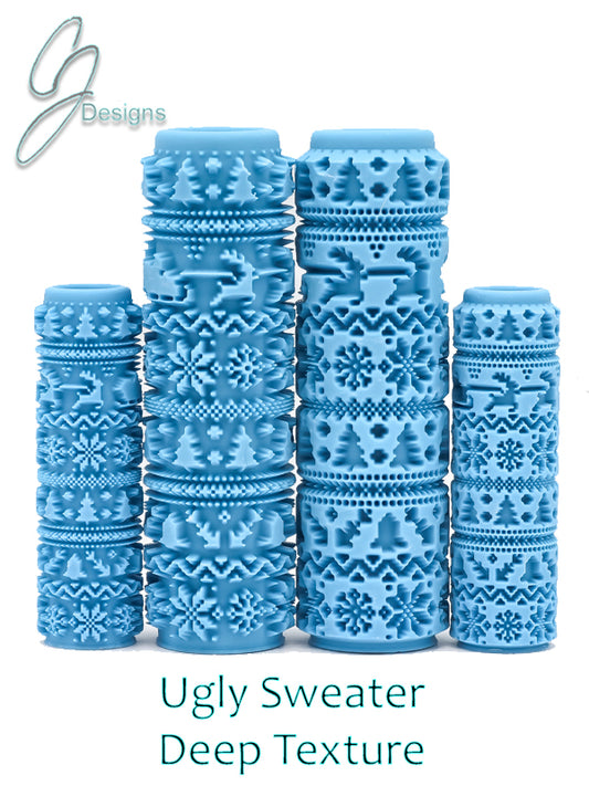 Ugly Sweater Deep Impression Texture Roller