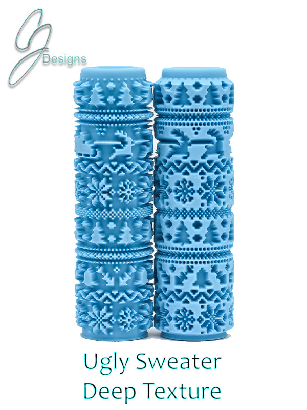 Ugly Sweater Deep Impression Texture Roller
