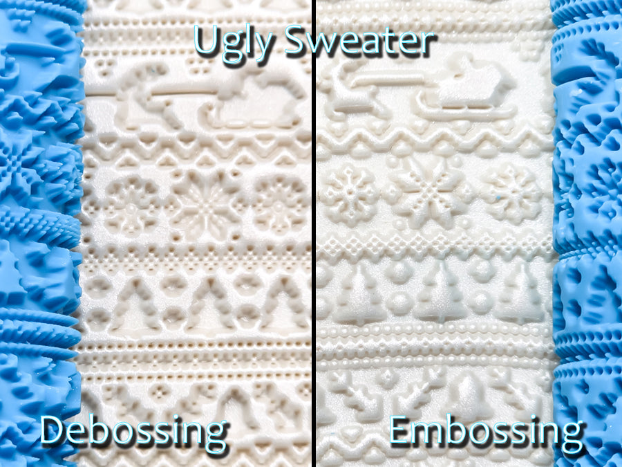 Ugly Sweater Deep Impression Texture Roller