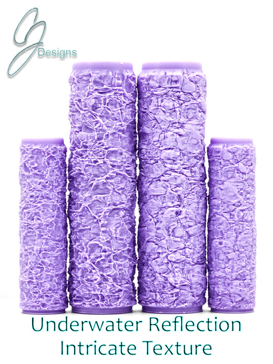 Underwater Reflection Intricate Detail Texture Roller