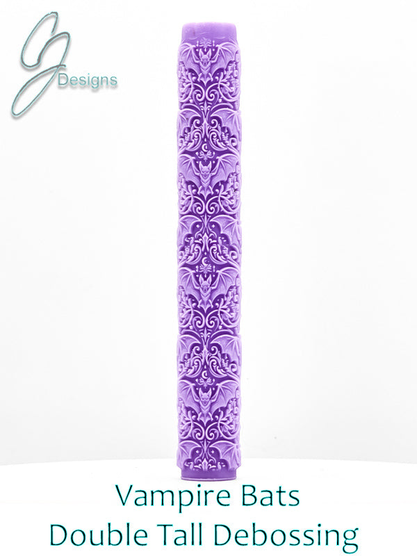 Vampire Bats Intricate Detail Texture Roller