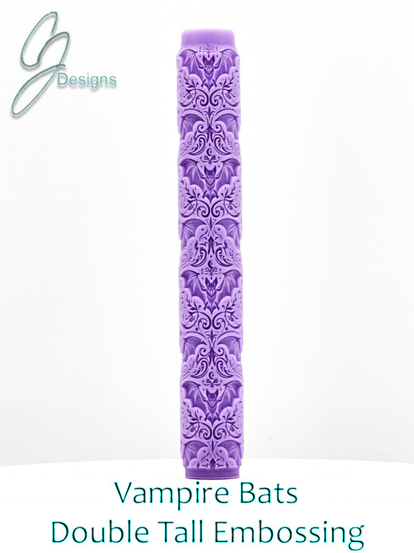 Vampire Bats Intricate Detail Texture Roller