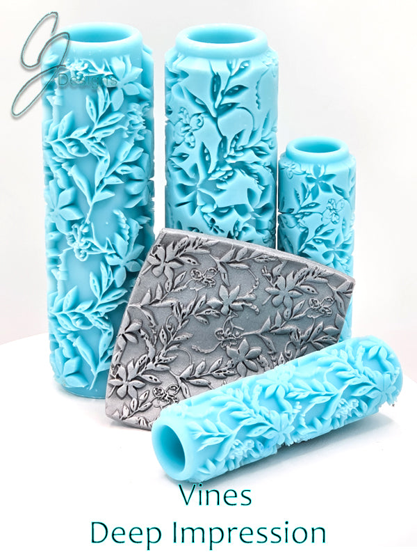 Vines Deep Impression Texture Rollers