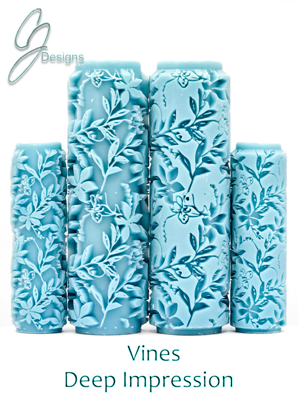 Vines Deep Impression Texture Rollers
