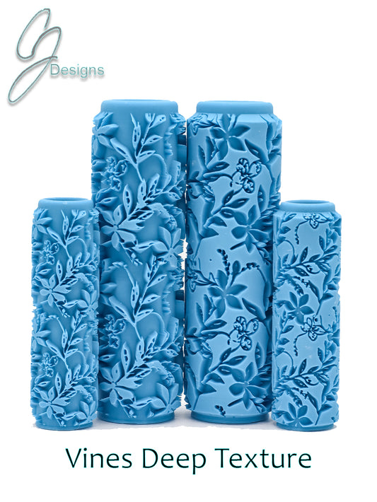 Vines Deep Impression Texture Roller