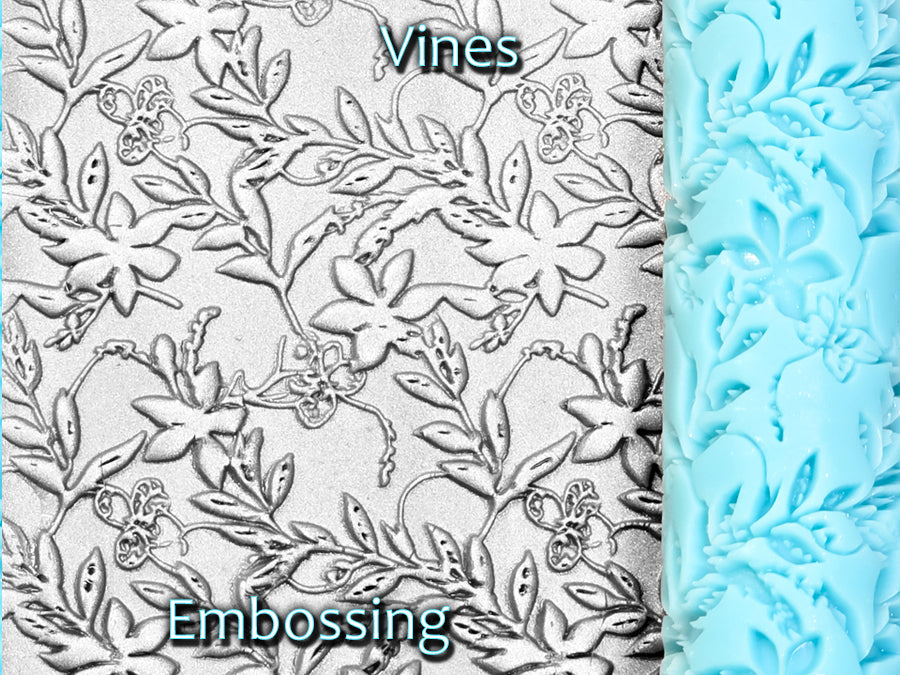 Vines Deep Impression Texture Rollers