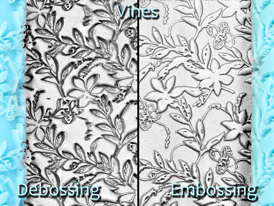 Vines Deep Impression Texture Rollers