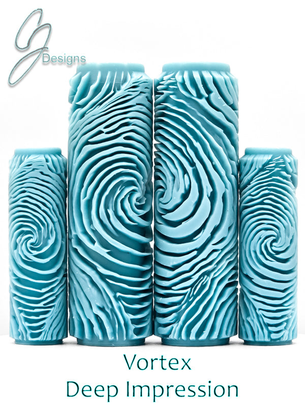 Vortex Deep Impression Texture Roller
