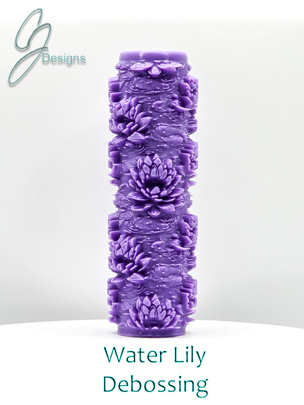 Water Lilies Floral Collection Ultra Deep Texture Roller